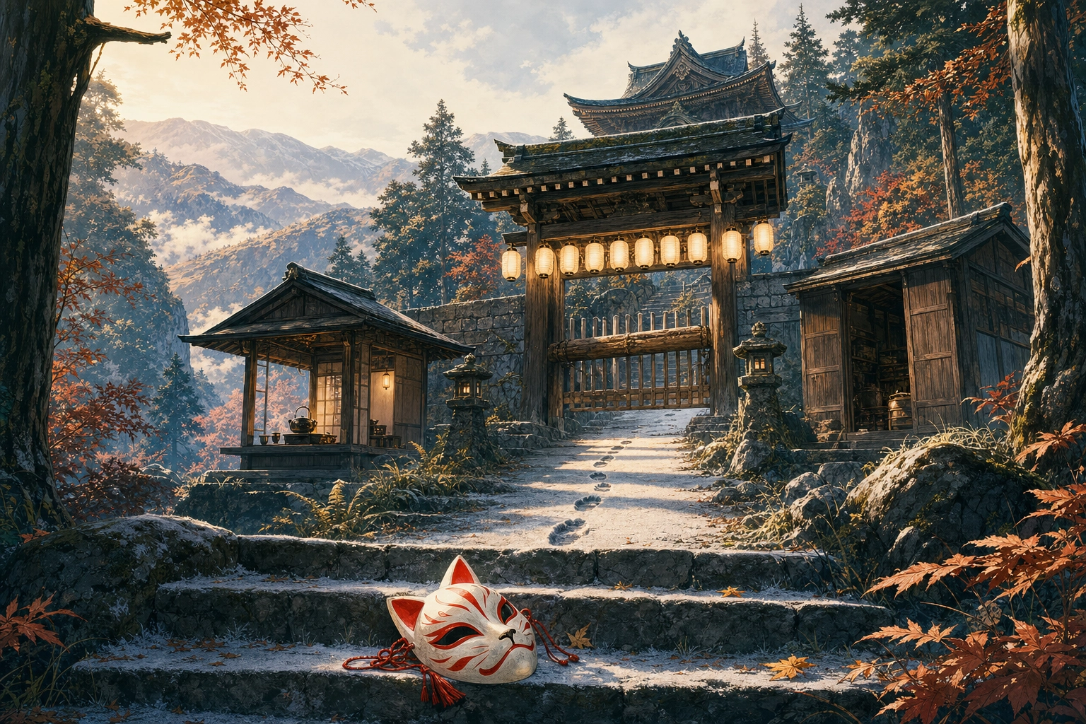 The Fox Mask — Murder Mystery - Missing Witness