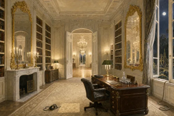 The Mirror Study — Murder Mystery - Missing Witness